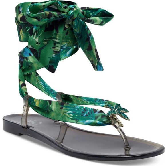 INC Malana EmbellishedJelly Sandals-Amazonia - Picture 1 of 4